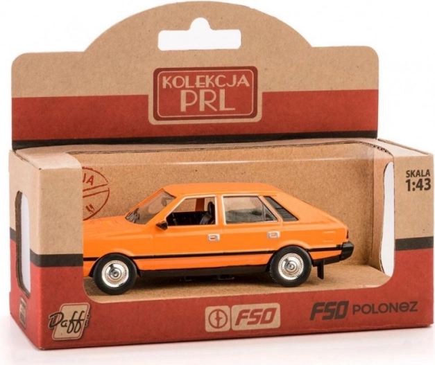 Metallmudel FSO Polonez 1:43 – oranž