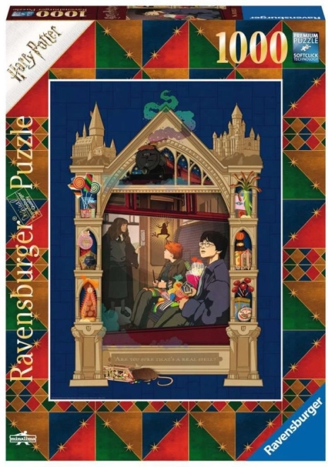 Ravensburgeri pusle Harry Potteri teekond Sigatüüka 1000 tükki