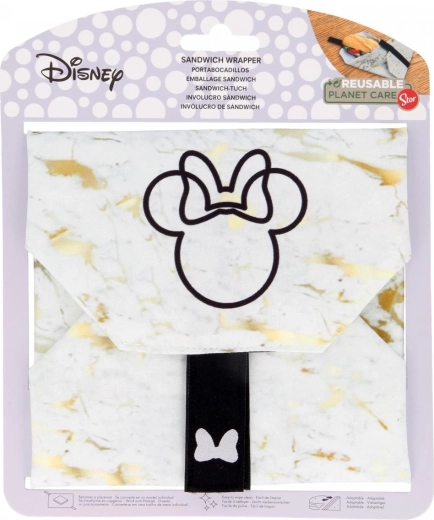 Large reusable Minnie snack bag - 1 piece