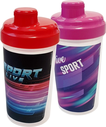 Šeiker ja spordipudel 500 ml NEW SPORTLIFE