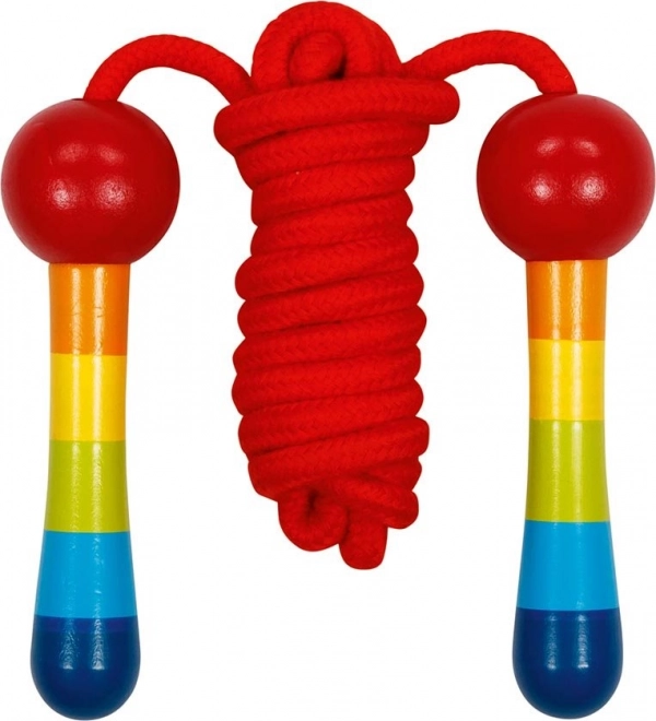 Adjustable Rainbow Jump Rope 200 cm