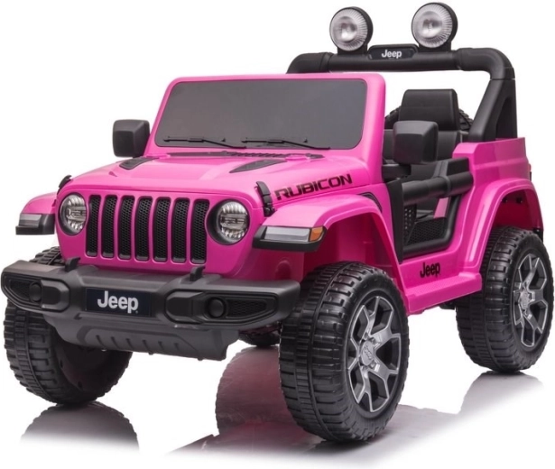 Laste elektriauto BABY MIX JEEP WRANGLER RUBICON roosa