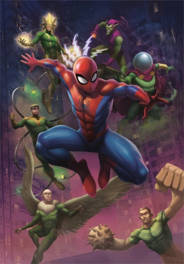 Spiderman 1000-Piece Puzzle