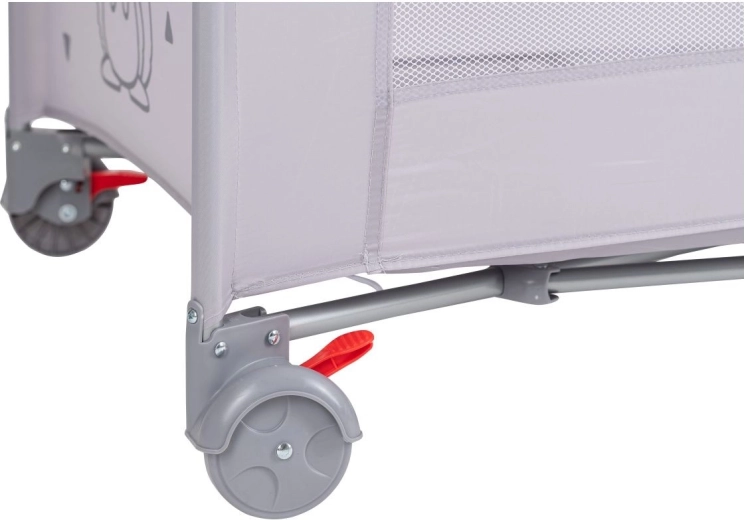 Easy to move thanks to wheels