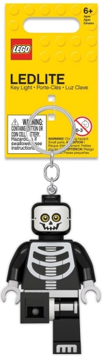 LEGO Classic skeleton keychain with flashlight - 1 piece