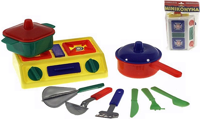 Children's Dish Set with Cooker, 2 Colors