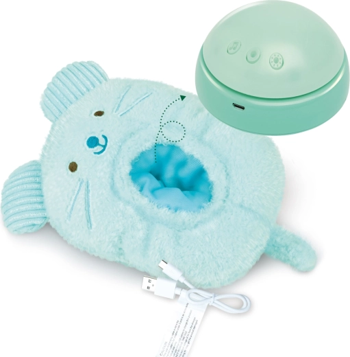 Mono Plush Sleepy Mouse with Night Light