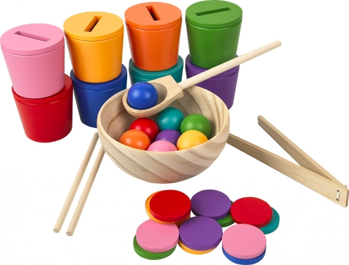 Värvide sorteerimine ja peenmotoorika arendamine