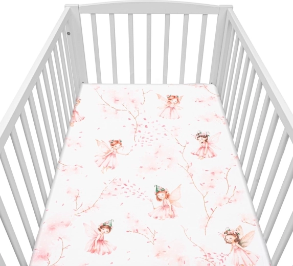 Puuvillane voodilina võrevoodisse NEW BABY Haljad 120×60 cm