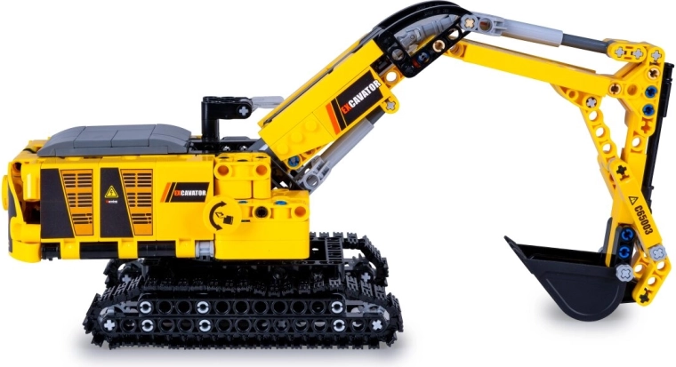 Tracked chassis and rotating superstructure