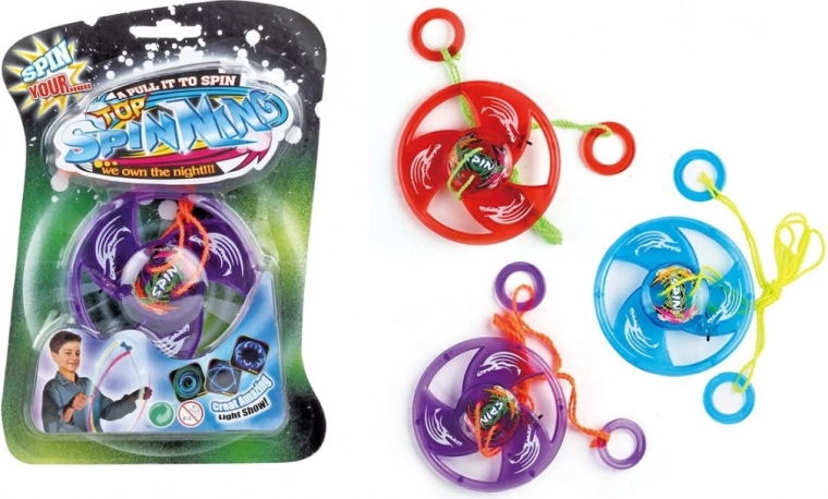 Valgustusega spinner-vurr
