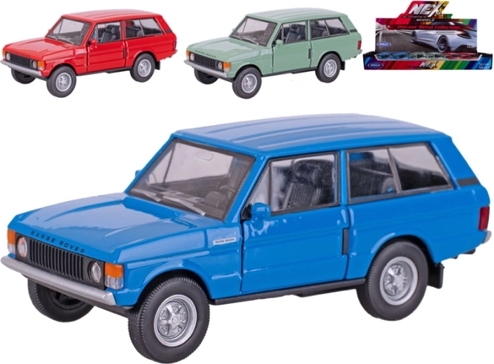 Metallist mudel Land Rover Range Rover 1970 Welly 11,5 cm tagasitõmbemehhanismiga