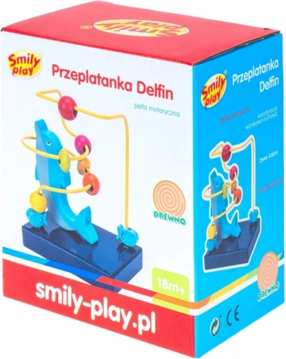 Puidust labürint delfiiniga