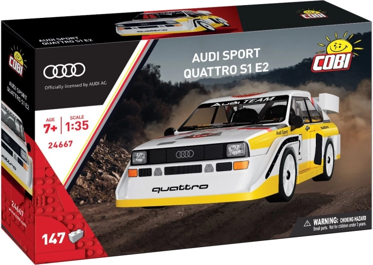Cobi Audi Sport Quattro S1 E2 1:35 (147 detaili) - 1 tk