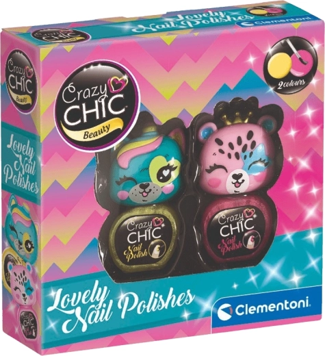 Clementoni Crazy Chic Beauty: küünelakkide komplekt Lovely – Komplekt