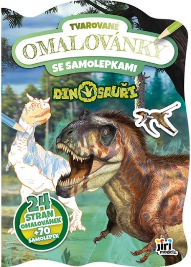 Kujundatud värviraamat: dinosaurused
