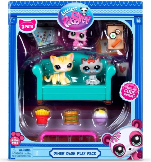 Littlest Pet Shop komplekt suupiste aeg kassidega – mängukomplekt