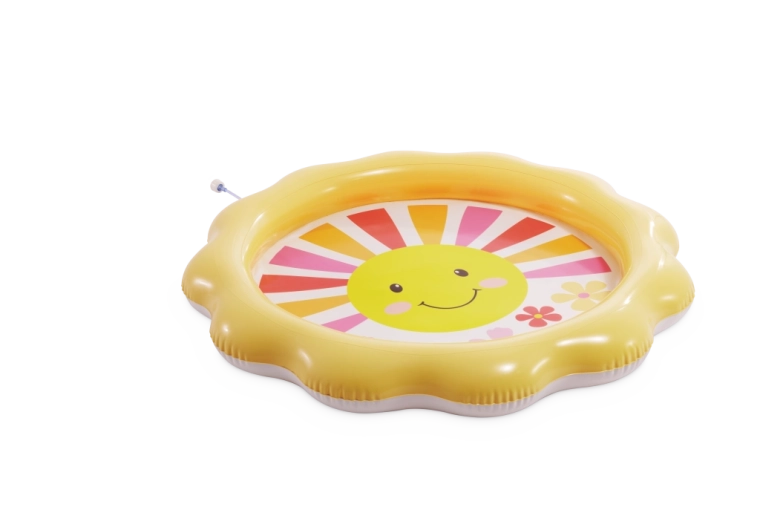 Inflatable kids’ pool with shower Sun Rays