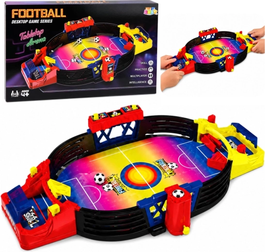 Tabletop soccer game for 2–4 players