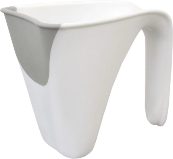 Shnuggle Washy bathing jug – White-grey
