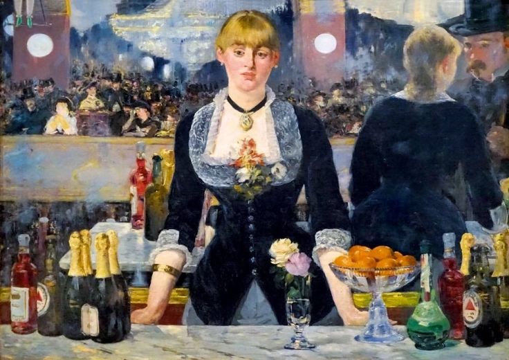 Bluebird pusle Bar ve Folies-Bergère 1000 tükki