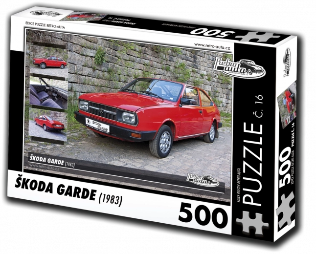 RETRO-AUTA pusle Škoda Garde 1983 500 tükki