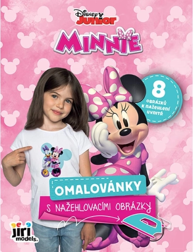 Coloring Book with Iron-on Images MINNIE
