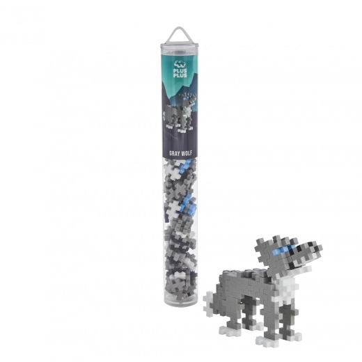 Plus-Plus Tube – Wolf (100 pcs)
