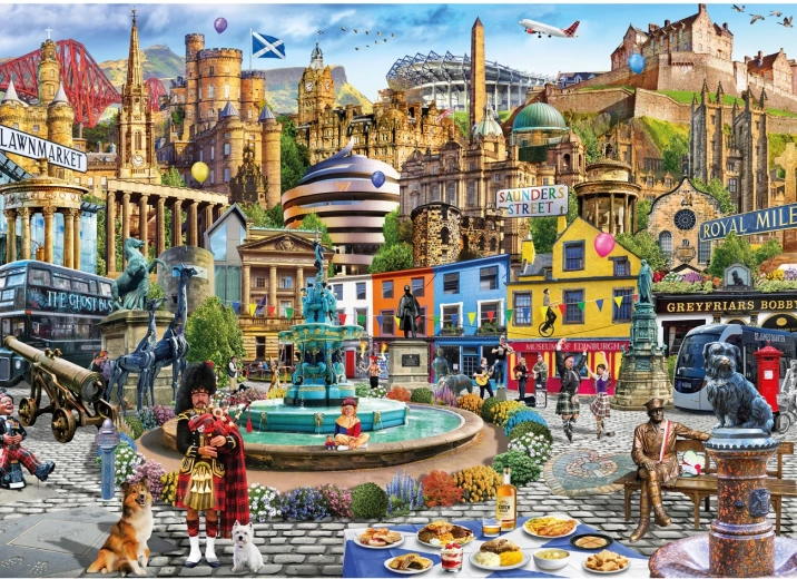 GIBSONSi pusle Päev Edinburghis 1000 tükki