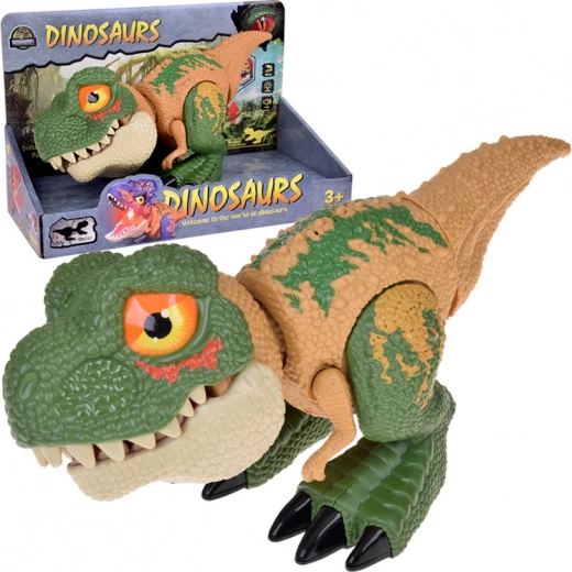 Liikuv dinosaurus Tyrannosaurus Rex heli- ja valgusefektidega