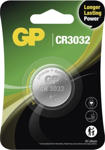 GP CR3032 3 V liitium-nööppatarei