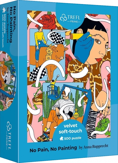 Trefl puzzle Velvet Soft Touch UFT 500 pieces – no pain, no paintings