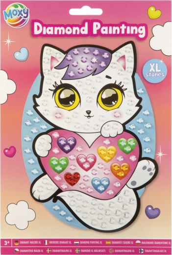 Creative Diamond Painting Set Cat XL