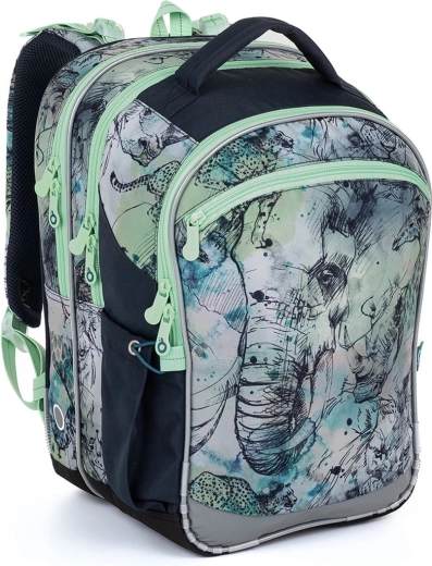 Topgal COCO School Backpack with Elephant