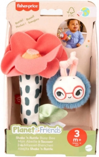 Fisher-Price Planet Friends sensoorika kõristid – mesilane ja lilleke