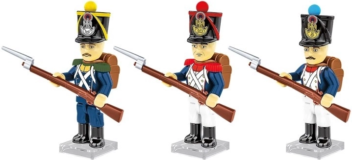 Kolm ikoonilist Prantsuse jalaväe figuuri