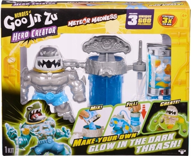 Glows in the dark for extra fun