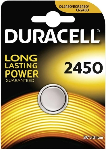 Liitium-nööppatarei 3V DURACELL 2450