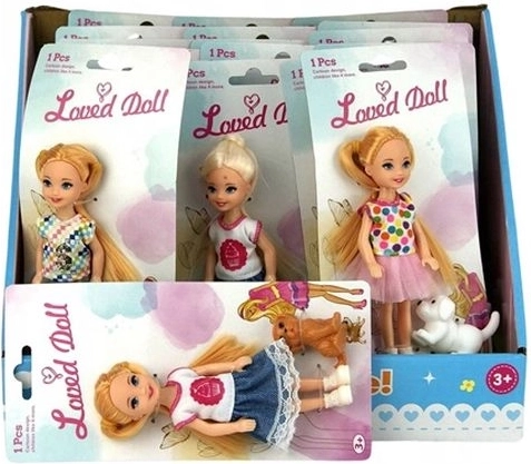 Children’s Doll with Puppy