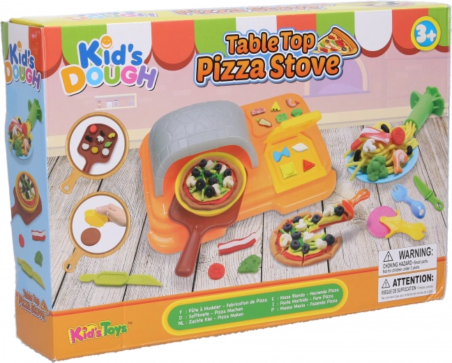 Modeling clay – pizza oven creative set