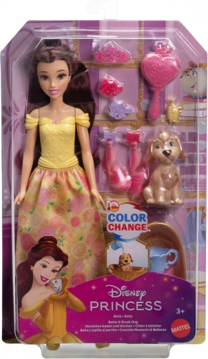 Disney Princess Belle with Puppy – Bath and Styling Set