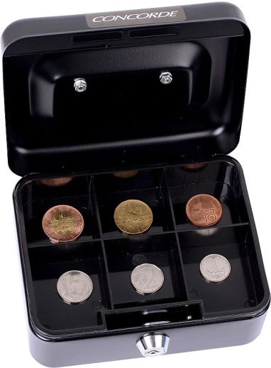 Practical coin compartment