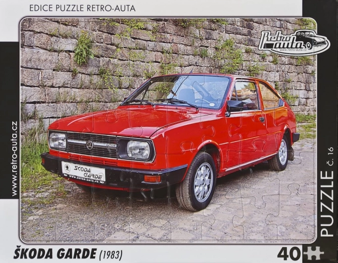Pusle RETRO-AUTOD Škoda Garde 40 tükki