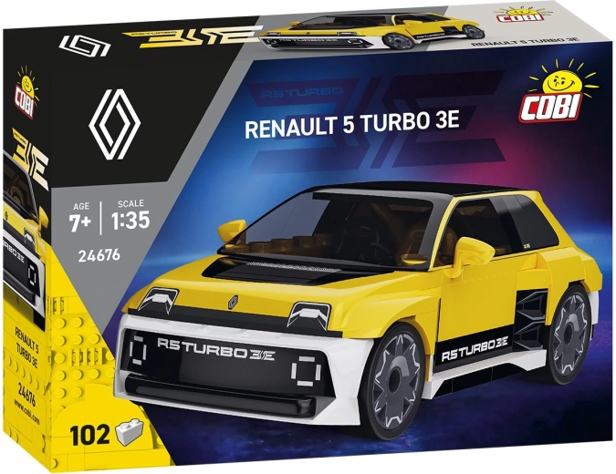 Cobi Renault 5 Turbo 3E ehituskomplekt 1:35 (102 osa)