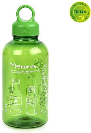 Tritanist veepudel Bisfree Loop 530 ml roheline
