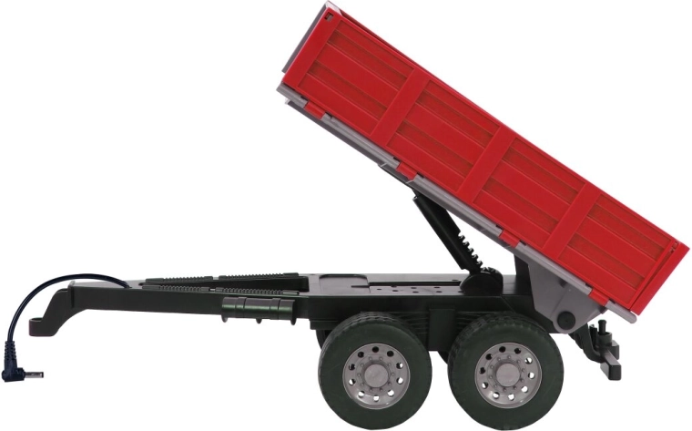 Remote-controlled tipping bed