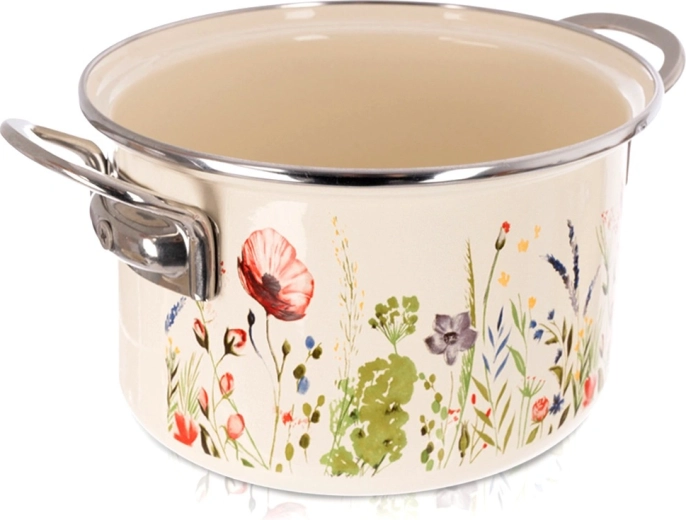 Kreemikas emailpott Maki 22 cm, 4 l