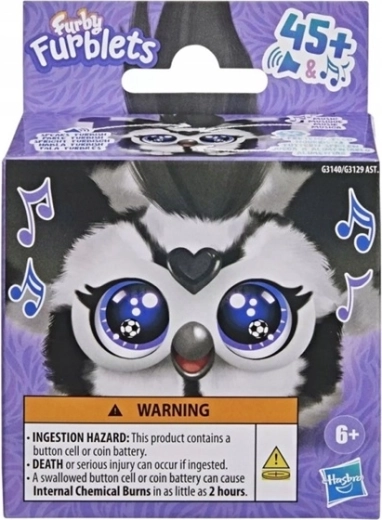 Furby Furblets Sports Goal-Ee interactive plush toy with clip