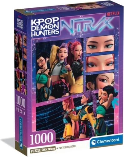 Clementoni pusle K-Pop Demon Hunters 1000 tükki