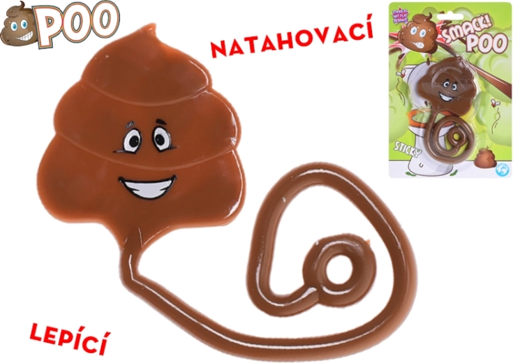 Sticky and Stretchy Poop 32 cm – funny toy for kids